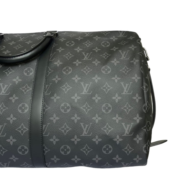 Louis Vuitton Monogram Eclipse Keepall Bandouliere 55