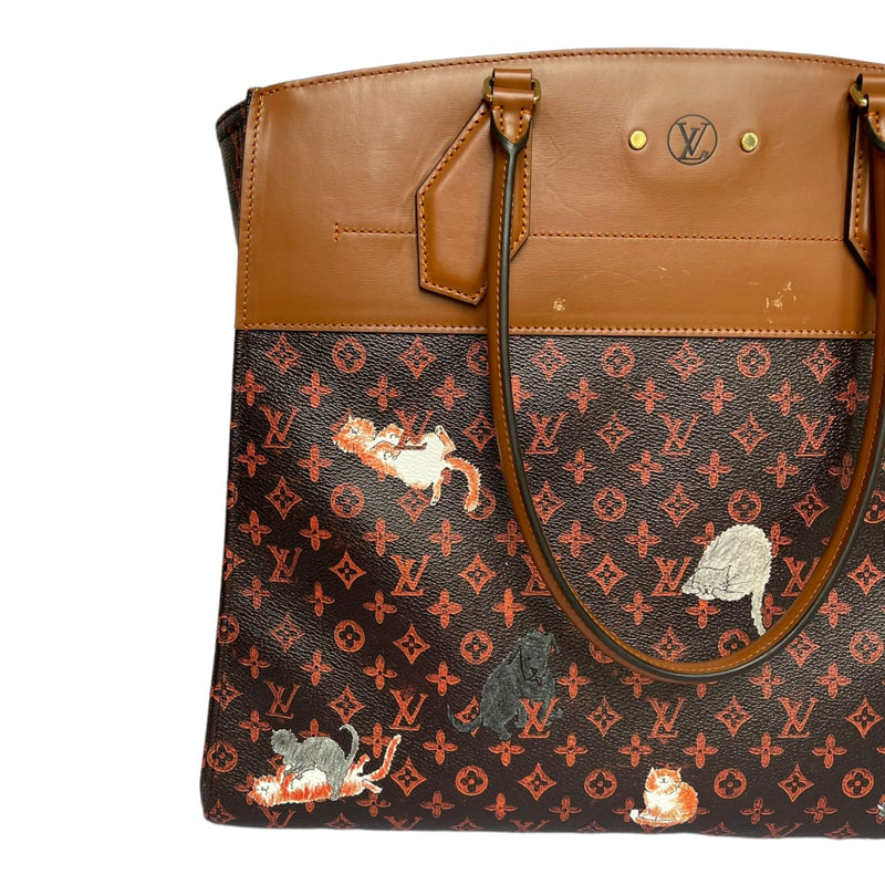 100% Original Louis Vuitton City Steamer Cabas XXL Catogram