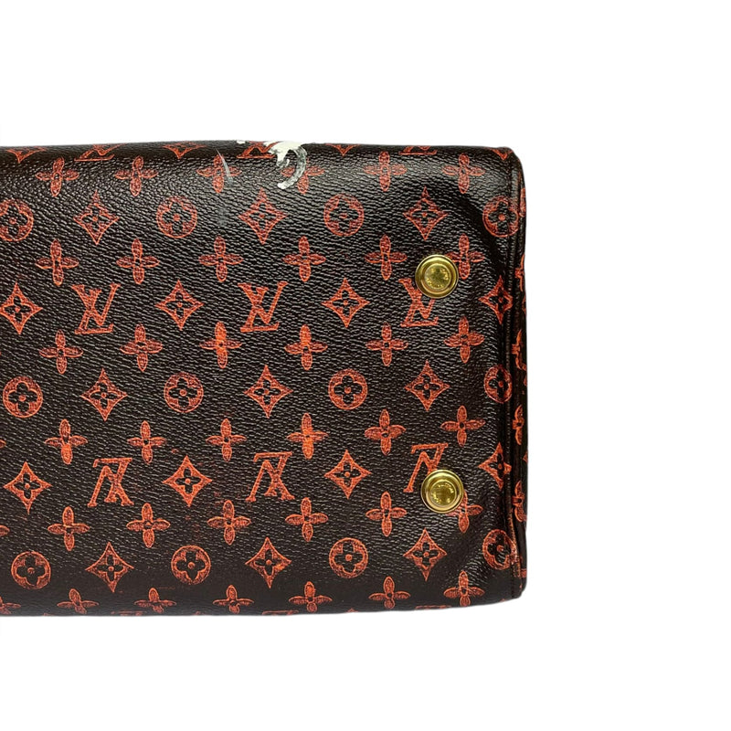 Louis Vuitton x Grace Coddington Neverfull Catogram (Without Pouch) MM  Orange Lining in Canvas with Gold-tone - US