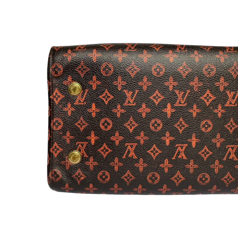 Louis Vuitton x Grace Coddington Neverfull Catogram Orange Lining MM White  in Coated Canvas with Gold-tone - US
