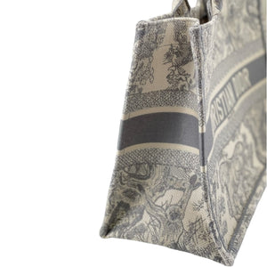 Medium Dior Book Tote Grey