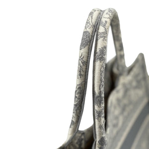 Medium Dior Book Tote Grey