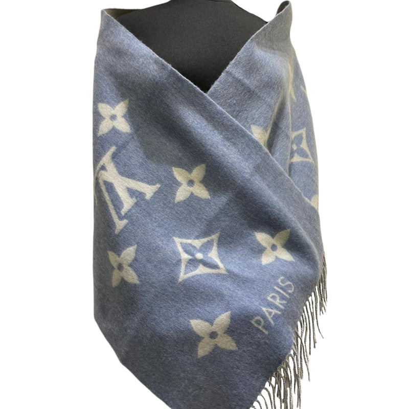 Buy Louis Vuitton Monogram Essential Stole Scarves (Grey) at