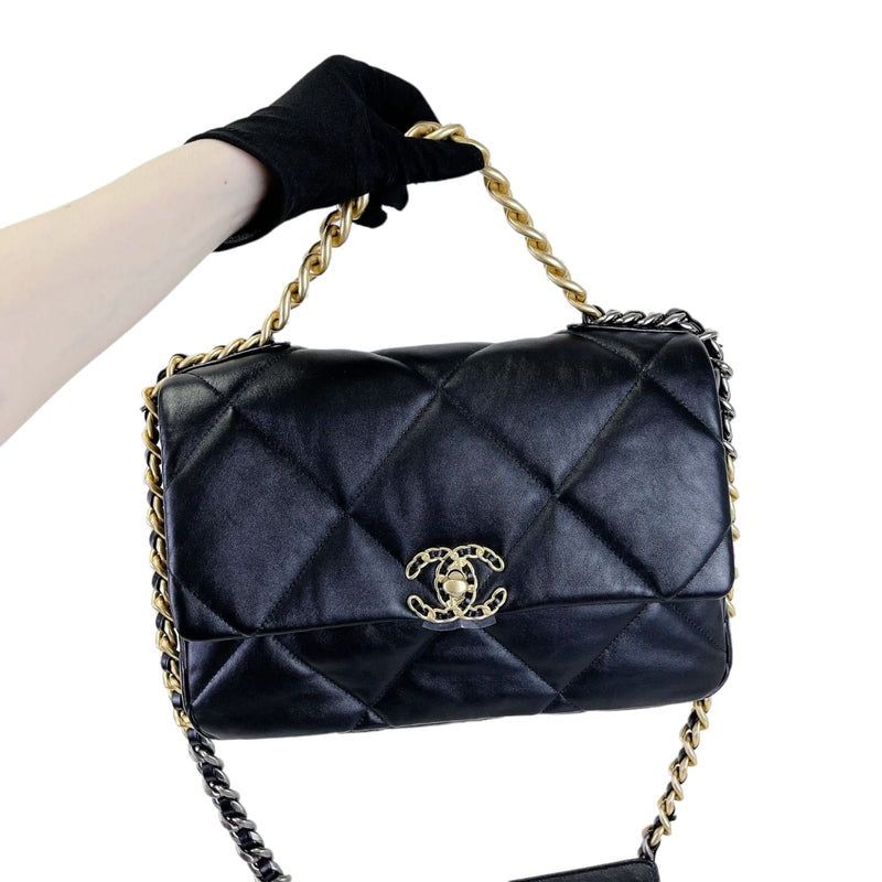 Large Chanel 19 Lambskin MHW