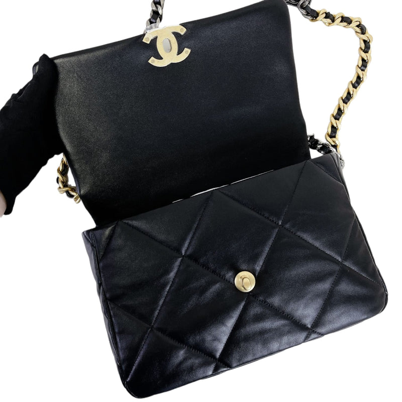 Large Chanel 19 Lambskin MHW