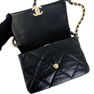 Large Chanel 19 Lambskin MHW