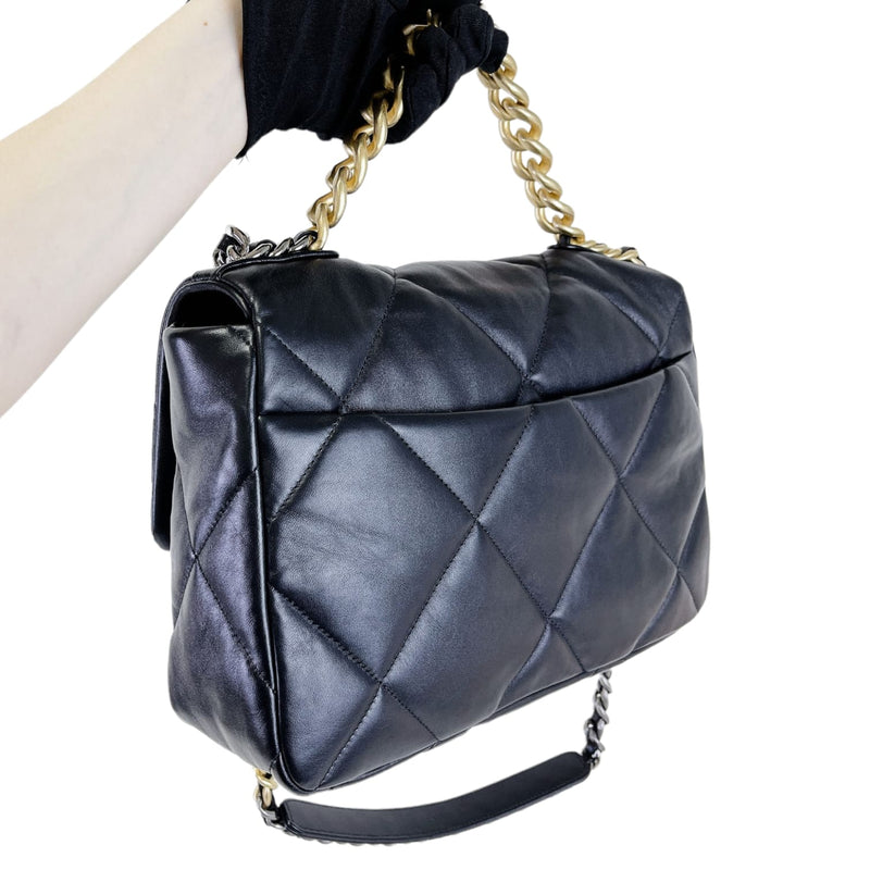 Large Chanel 19 Lambskin MHW