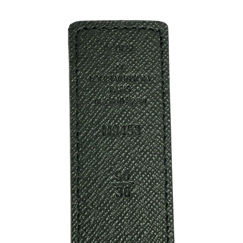 LV Flowergram 30mm Reversible Belt - Luxury Monogram Canvas Black