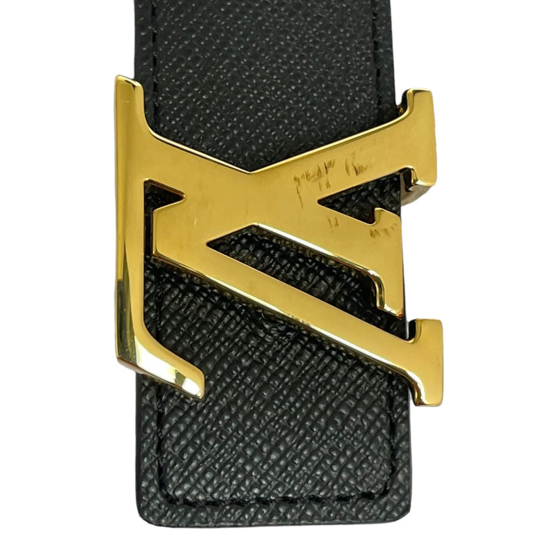 LOUIS VUITTON Calfskin Monogram 30mm LV Initiales Reversible Belt