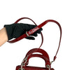 Mini Lady Dior Lambskin Red SHW