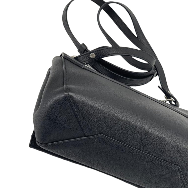 Louis Vuitton Flap Lockme II BB Black in Leather with Silver-tone - US