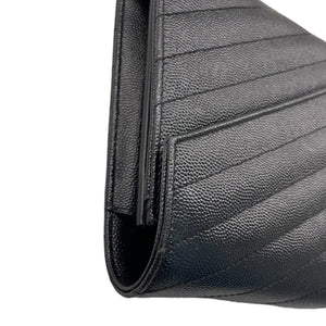 Envelope WOC Grained Leather Black BHW