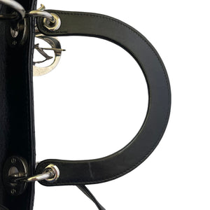 Large Lady Dior Lambskin Black SHW