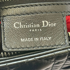 Large Lady Dior Lambskin Black SHW