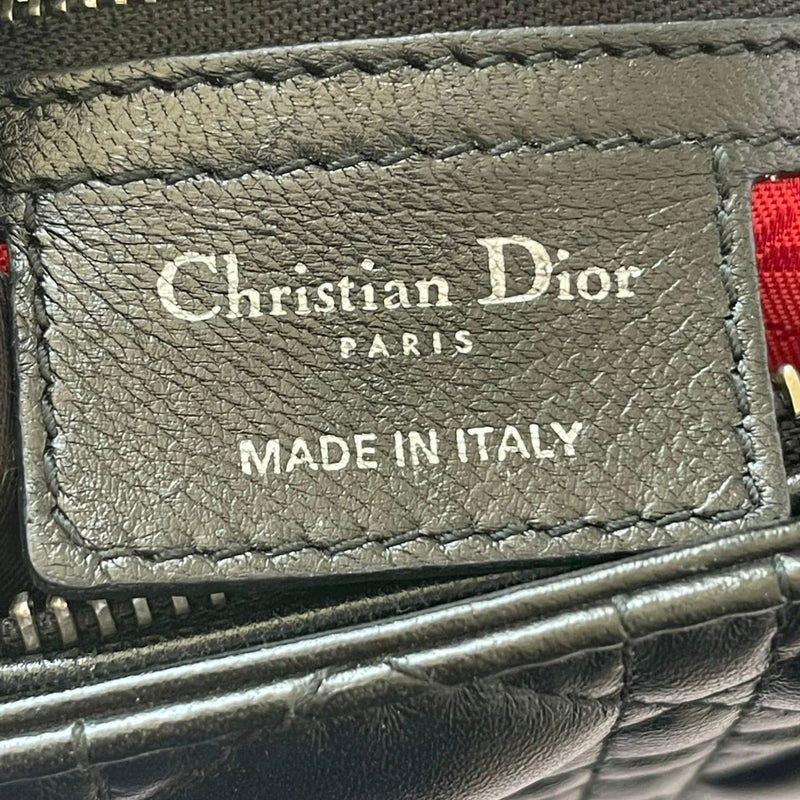 Large Lady Dior Lambskin Black SHW