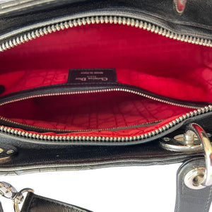 Large Lady Dior Lambskin Black SHW