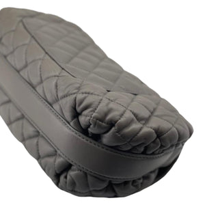 Classic Single Flap Grey Lambskin RHW