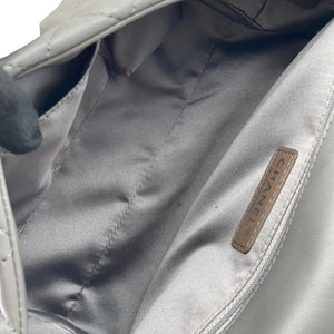 Classic Single Flap Grey Lambskin RHW