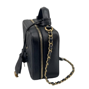 CC Filigree Medium Caviar Vanity Black GHW