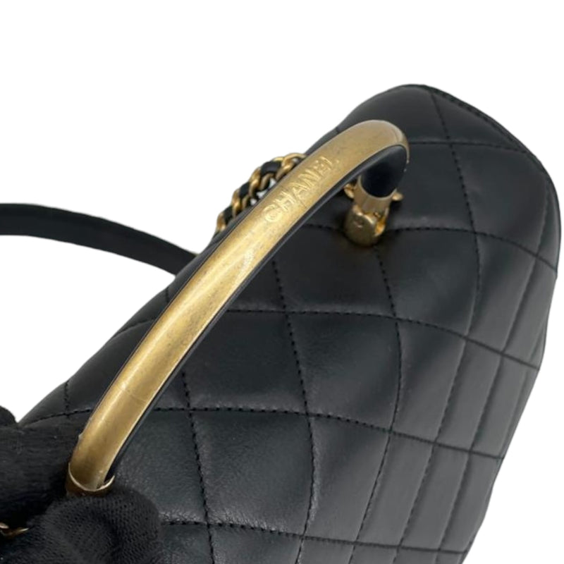 Gold Top Handle Bag GHW