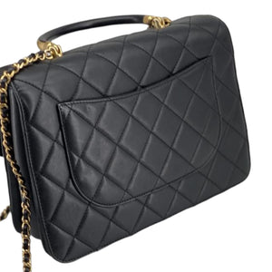 Gold Top Handle Bag GHW