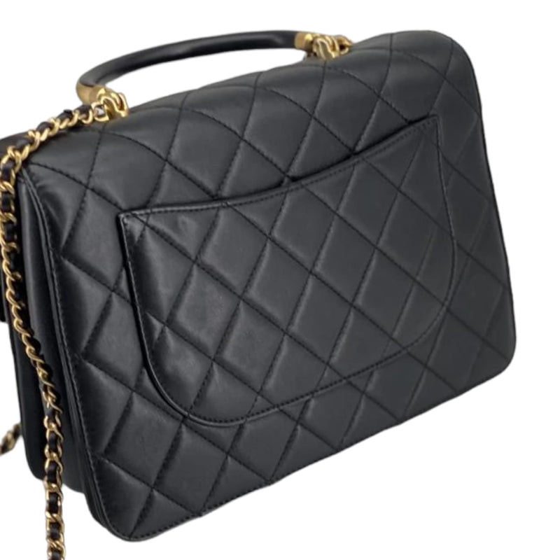 Gold Top Handle Bag GHW