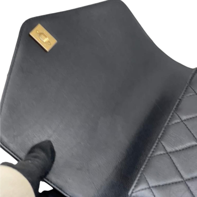 Gold Top Handle Bag GHW