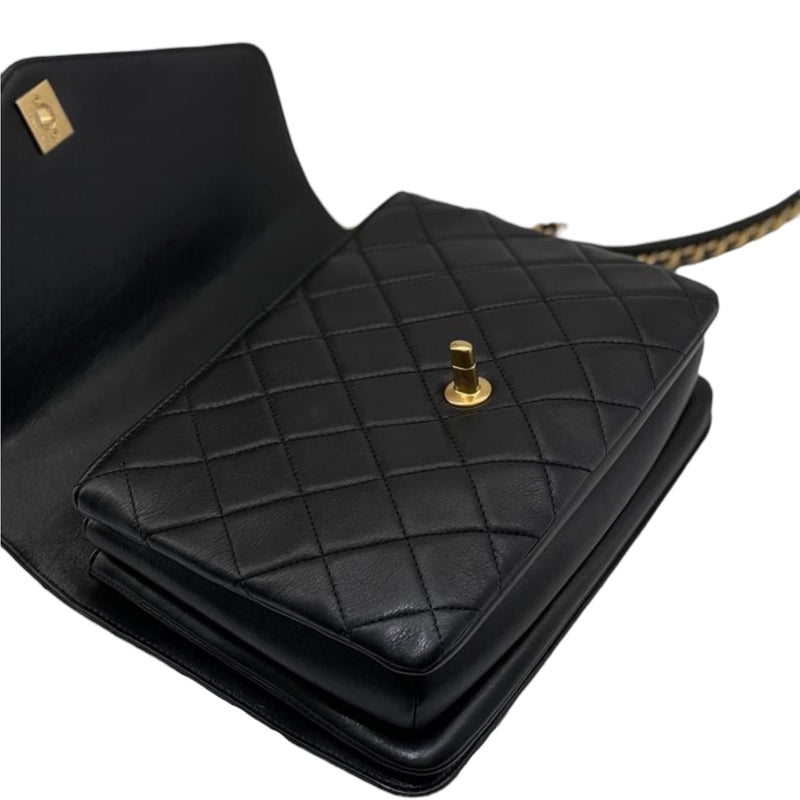 Gold Top Handle Bag GHW