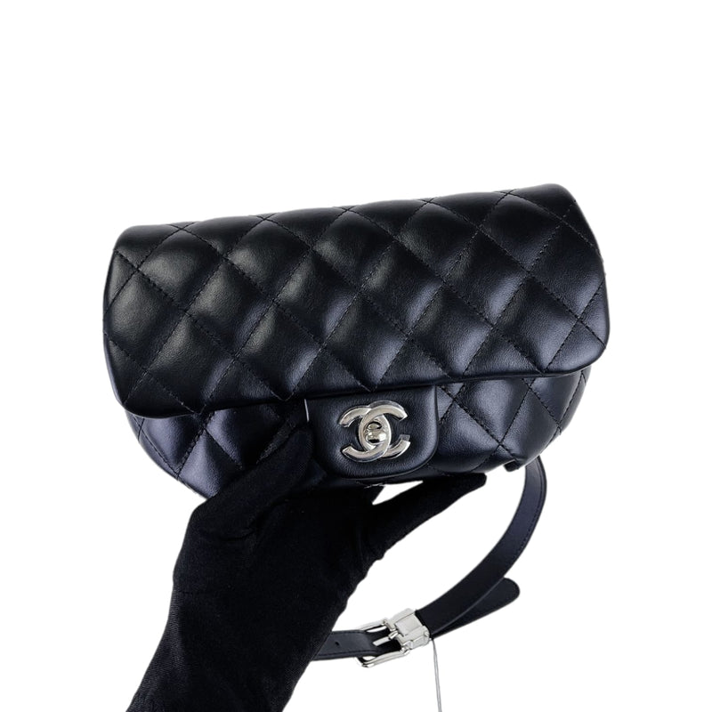 CHANEL PreOwned 255 Classic Flap Belt Bag Farfetch #89 CHANEL PreOwned 255 Classic Flap Belt Bag Farfetch