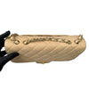 Jumbo Single Flap Caviar Beige GHW