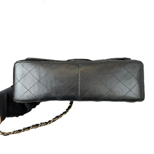 Jumbo Classic Double Flap Lambskin Black GHW