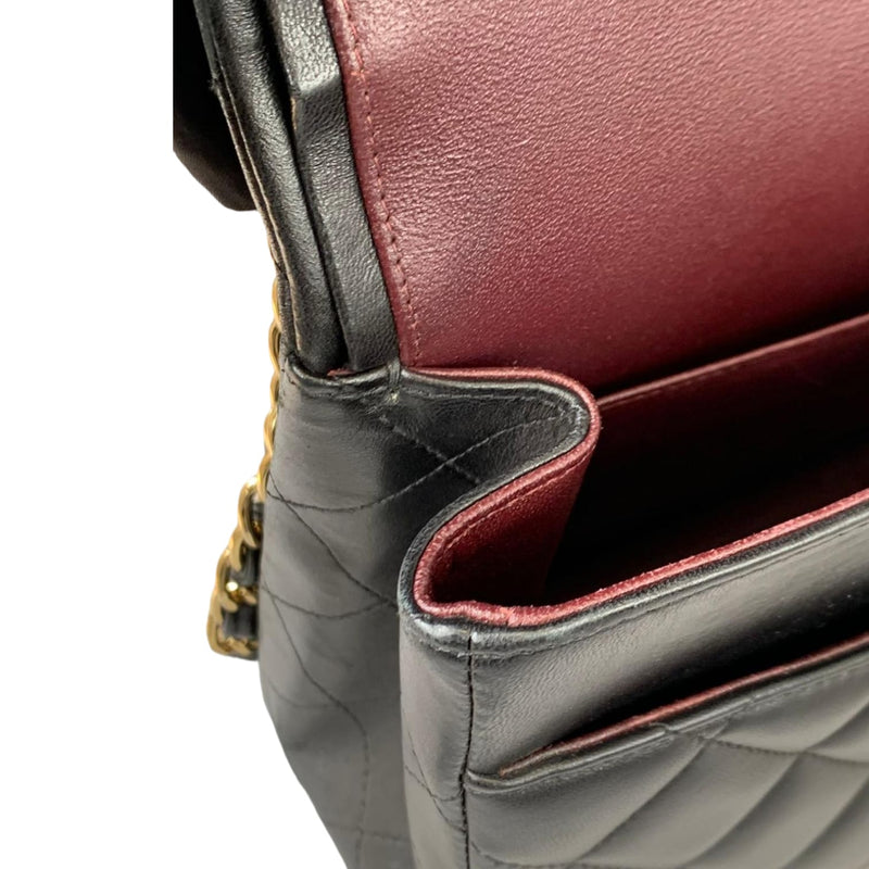 Jumbo Classic Double Flap Lambskin Black GHW