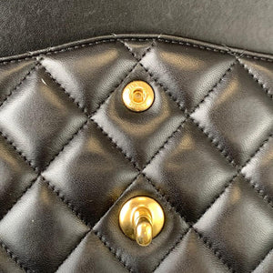 Jumbo Classic Double Flap Lambskin Black GHW