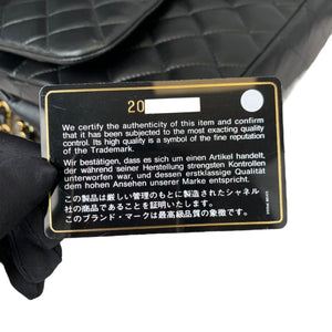 Jumbo Classic Double Flap Lambskin Black GHW