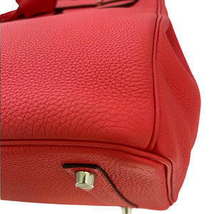 Birkin 35 Togo Rouge Pivoine PHW