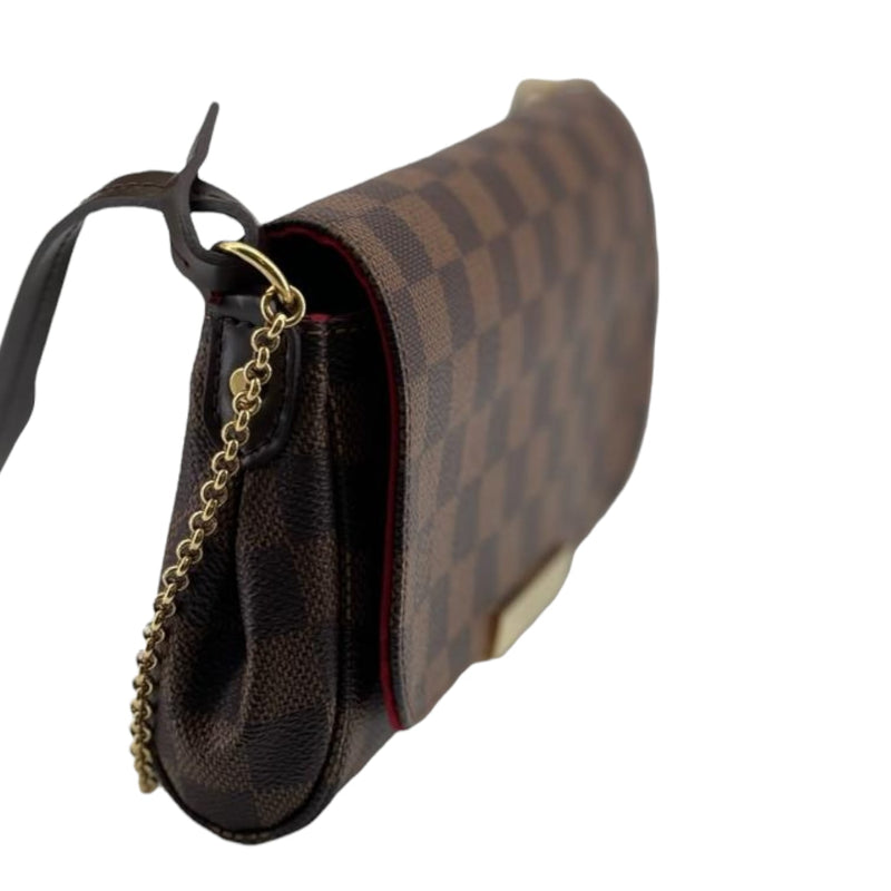 Louis Vuitton Favorite MM Damier Ebene Crossbody - A World Of