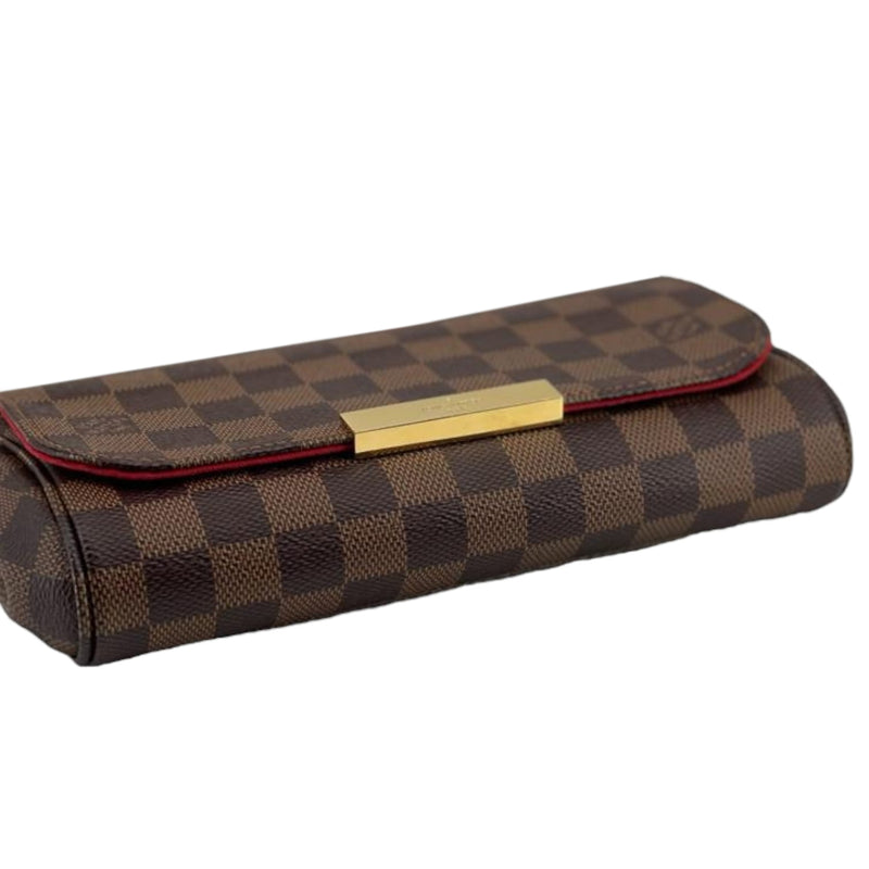 LOUIS VUITTON FAVORITE PM BROWN MONOGRAM CANVAS GHW