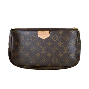 Monogram Multi Pochette Accessoires Khaki GHW