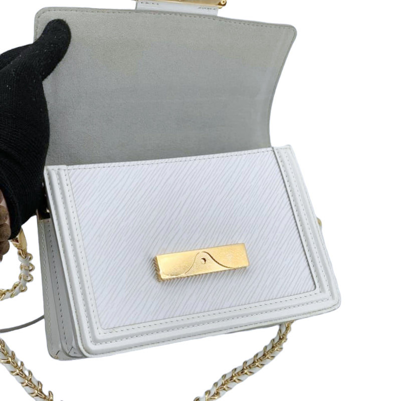 Louis Vuitton Mini Epi Dauphine - White Shoulder Bags, Handbags - LOU708611