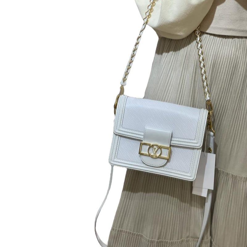 Dauphine Shoulder Bag Epi Leather Mini