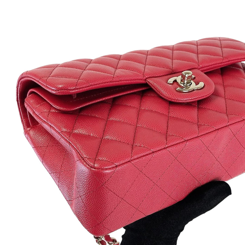 Chanel Red Classic Small Double Flap