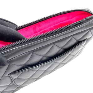 Cambon Handbag Leather Black SHW