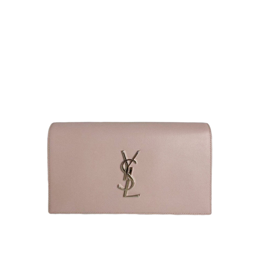 Grain De Poudre Monogram Clutch SHW