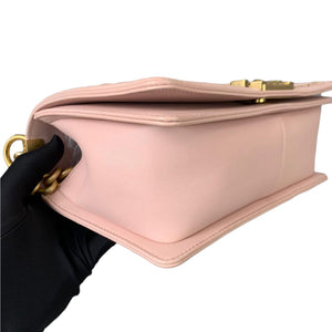 Old Medium Boy Bag Lambskin Pink GHW