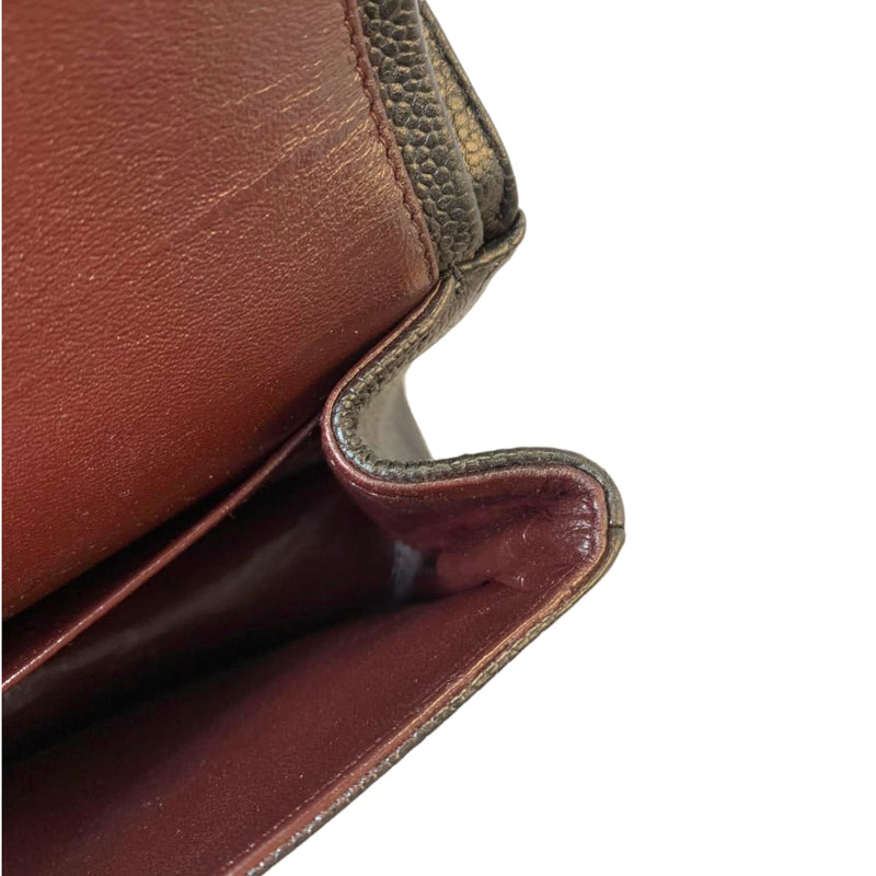 Jumbo Classic Double Flap Caviar Black GHW