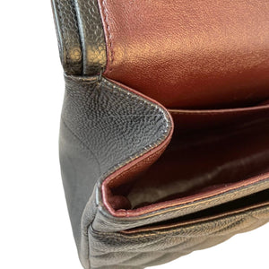 Jumbo Classic Double Flap Caviar Black GHW