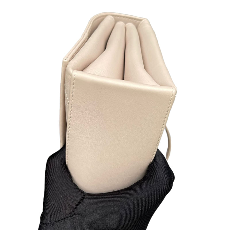 Seasonal SS19 Flap Bag Calfskin Beige GHW