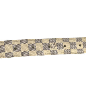 Mini 25mm Belt in Damier Azur GHW