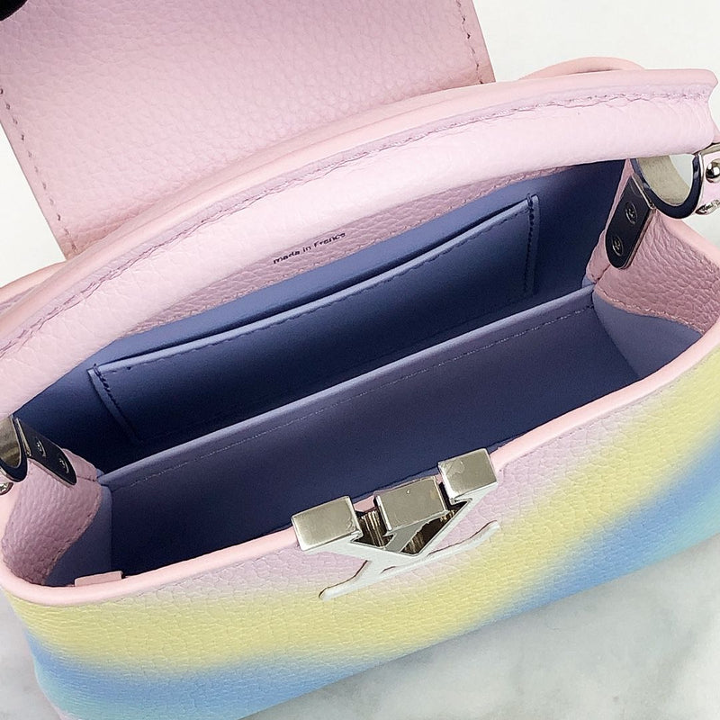 Louis Vuitton Rainbow Crocodile Capucines Mini - Handle Bags