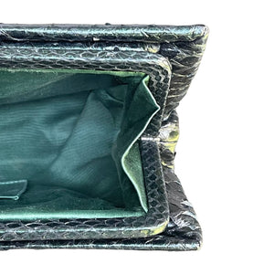 Exotic Python Clutch Green RHW